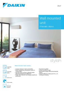 FTXA-AW, RXA-A_Product flyer_ECPEN18-053_English download